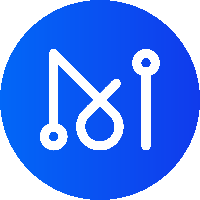 Man matrix ai network logo