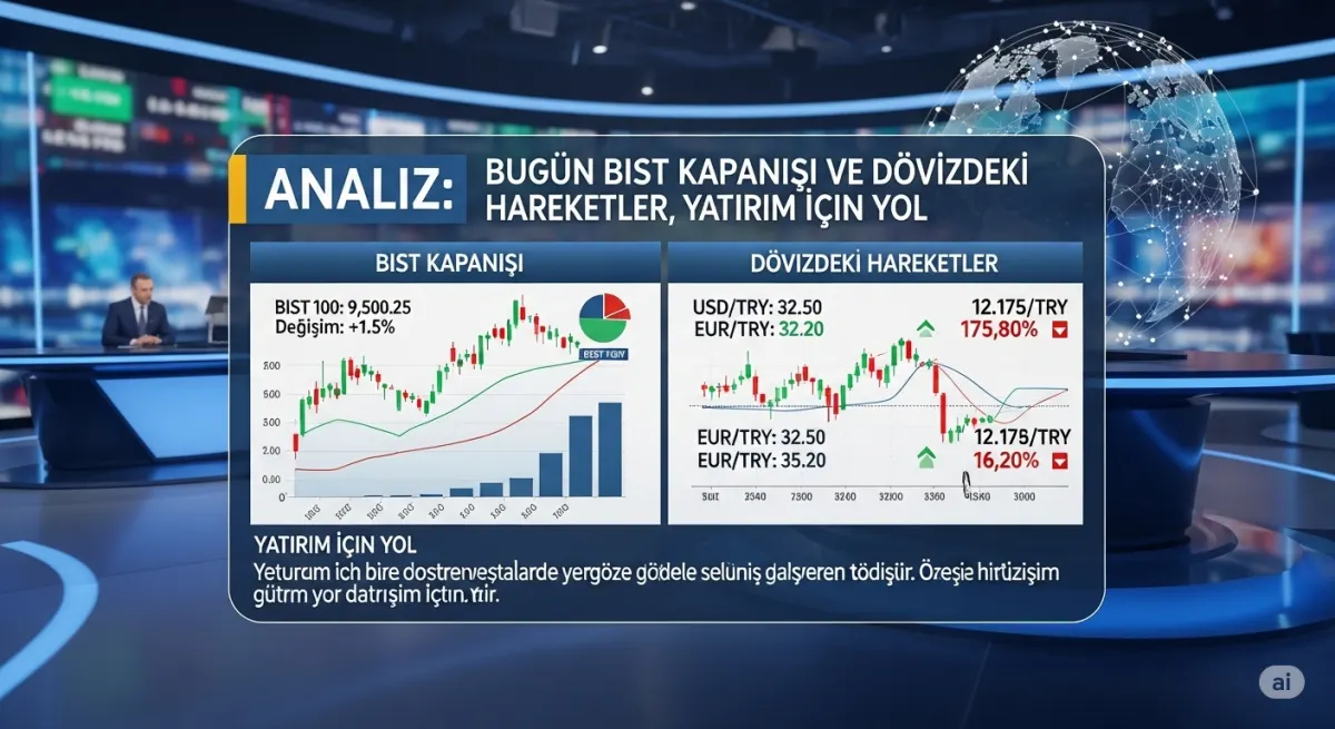 Analiz: Bugün BIST Kapanışı ve Dövizdeki Hareketler, Yatırım İçin Yol